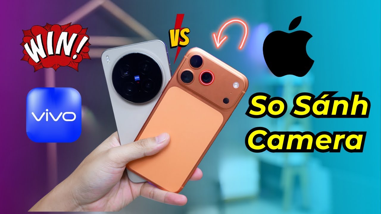 So sánh camera Vivo X300 Pro vs iPhone 17 Pro Max: Chụp VIvo ăn đứt nhưng quay video thì...