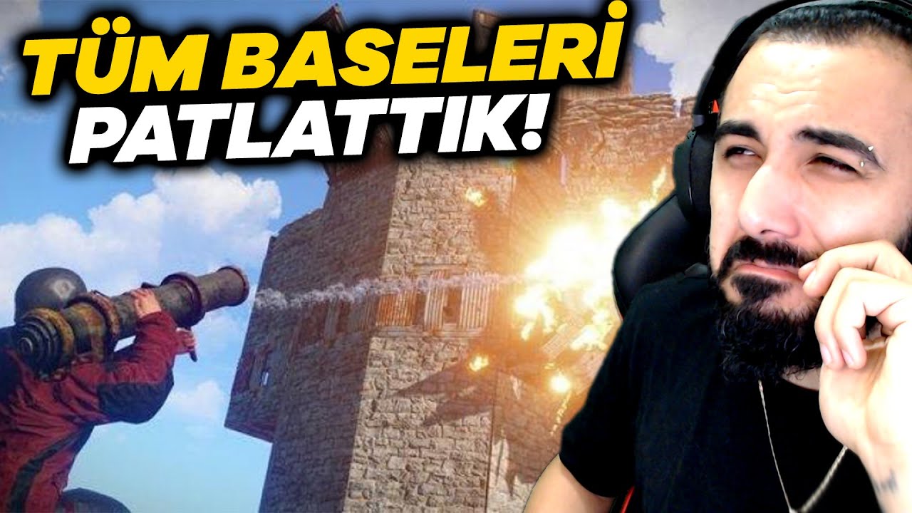 BÜTÜN BASELERİ PATLATTIK!! ???? ROKET HARCADIK!! RUST (Bölüm: 19) | Barış Can