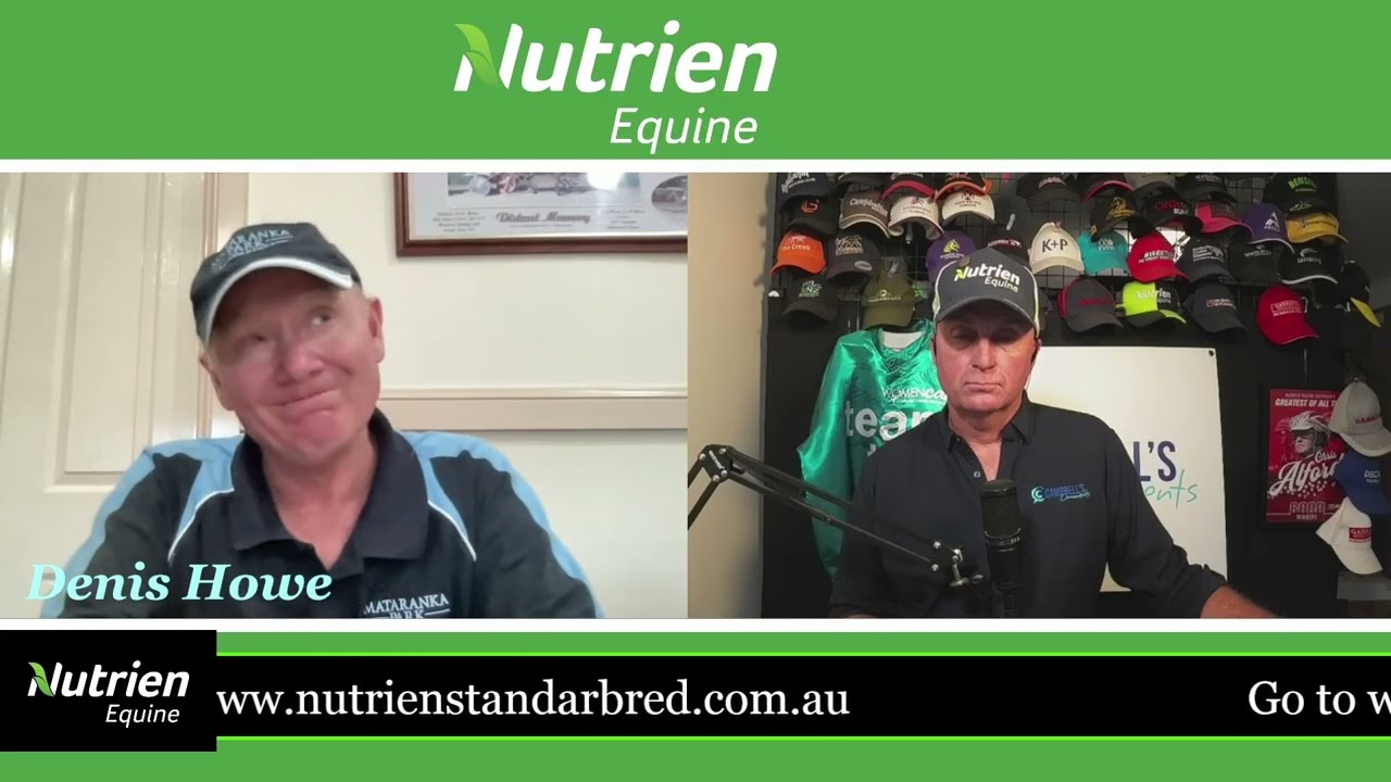 CC with Denis Howe from Mataranka Park Standardbreds