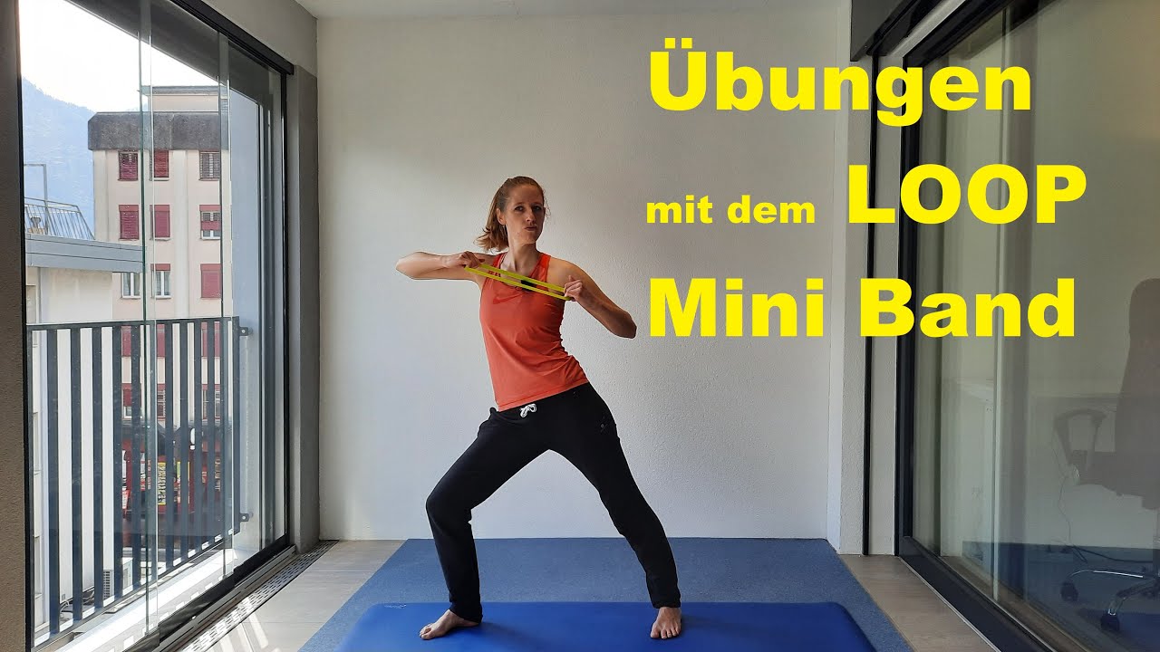 Übungen mit dem Loop - Mini Band - Theraband