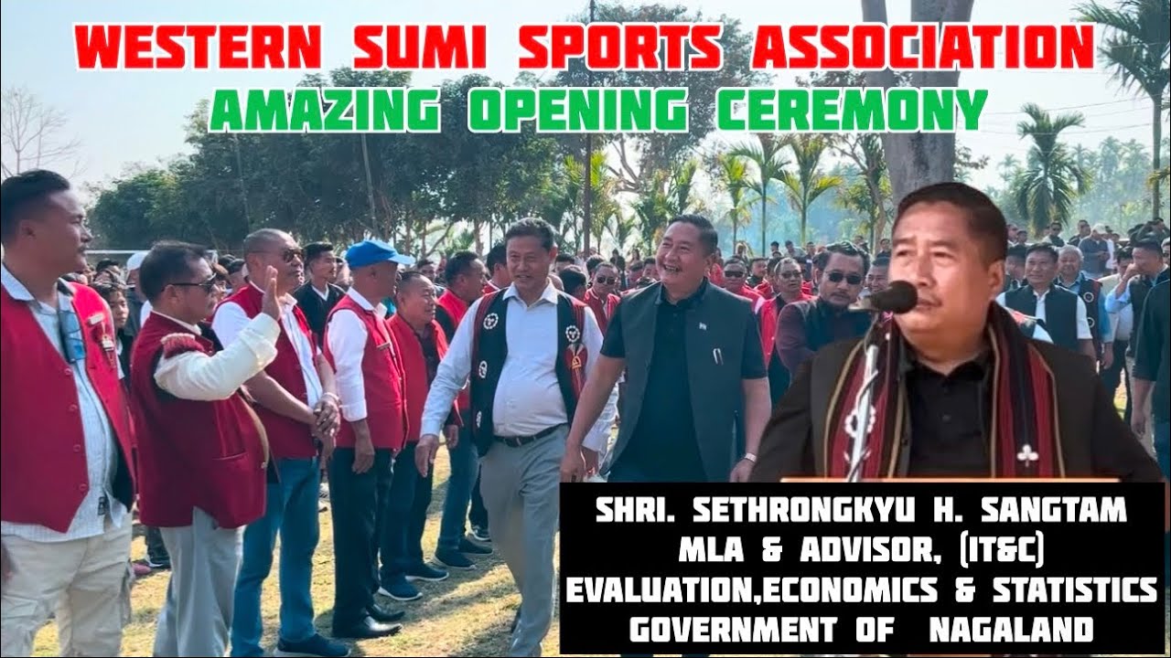 Western Sumi Sports Association || Amazing Opening Programme || at Pihekhu Village Local Ground 🏟️