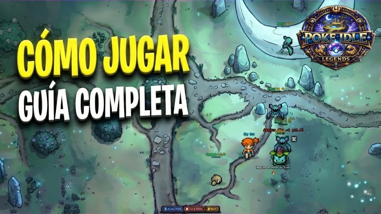 🔥 POKE IDLE LEGENDS: &iexcl;GU&Iacute;A COMPLETA! 🏆 &iquest;QU&Eacute; HACE CADA BOT&Oacute;N Y FUNCI&Oacute;N DEL JUEGO?
