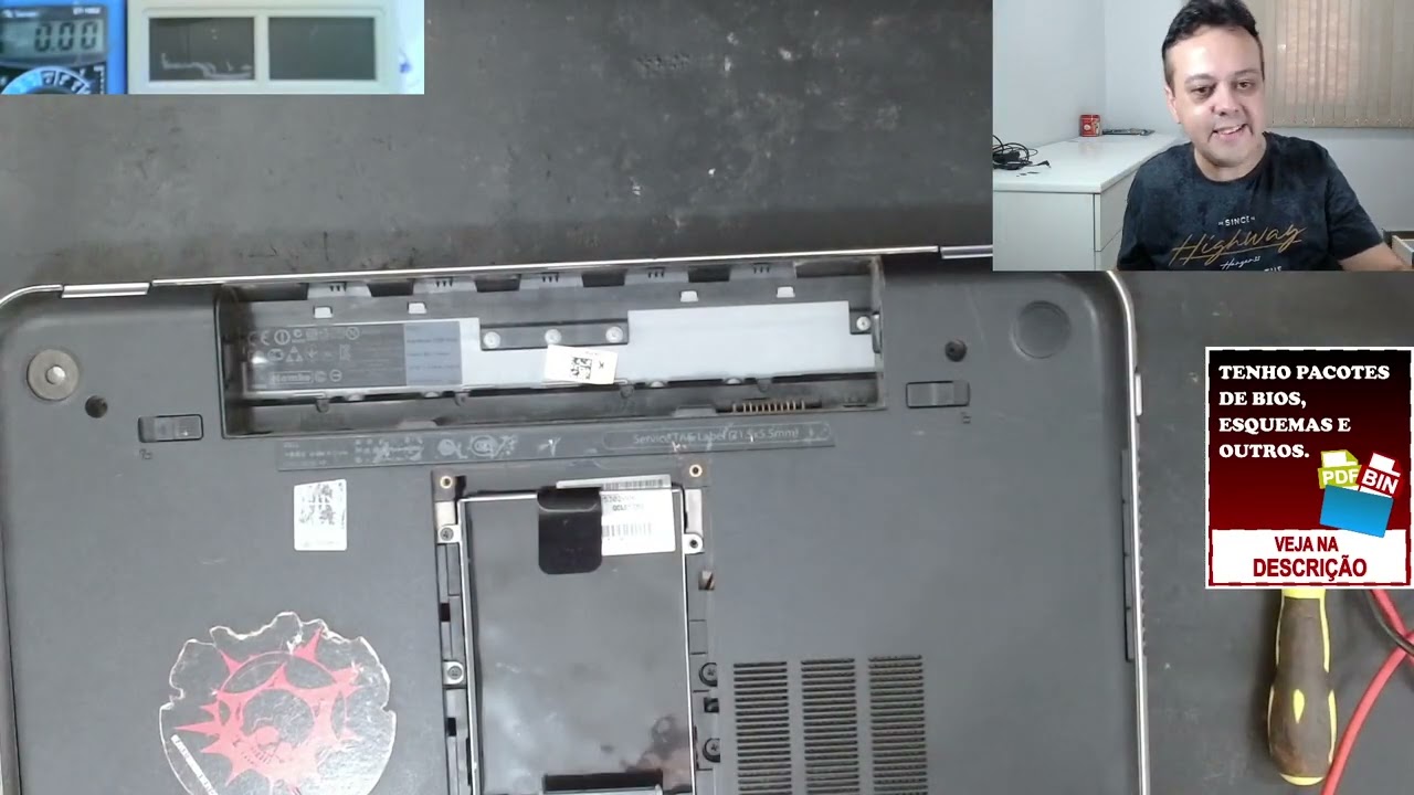 DELL 7520 COM MAIS DE 1 DEFEITO! AN&Aacute;LISE COMPLETO DA PLACA LA-8241P.