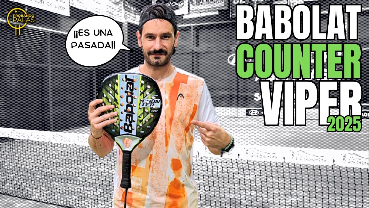 Babolat COUNTER VIPER 2025 de Coki ¿Es la mejor pala del 2025?