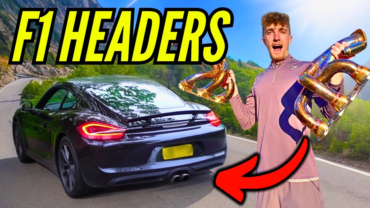 FABSPEED F1 HEADERS для моего 981 Cayman S (КРИЧИТ!) 😱