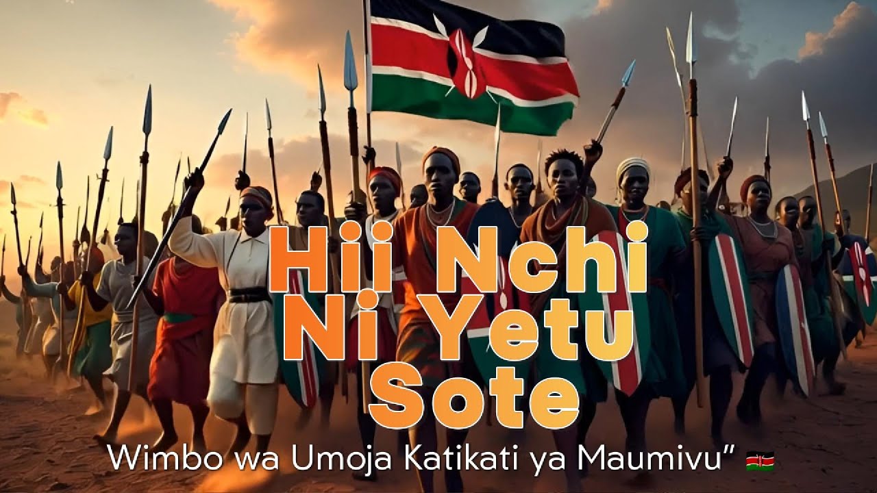 “Hii Nchi Ni Yetu Sote: Wimbo wa Umoja Katikati ya Maumivu”  #HiiNchiNiYetuSote #AmaniKwaKenya