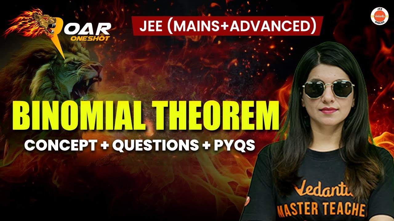 Binomial Theorem | JEE 2025 | All Concepts And Questions | Namrata Ma'am