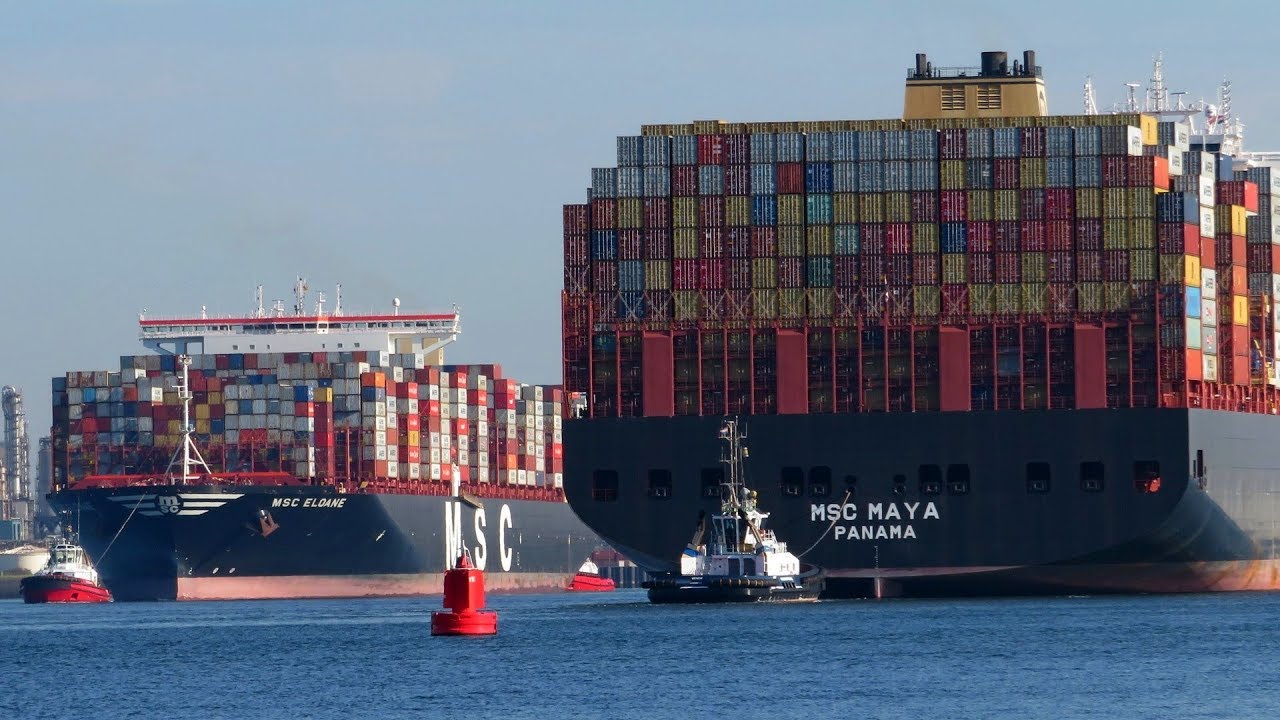 Shipspotting Rotterdam  10 2018  MSC Maya