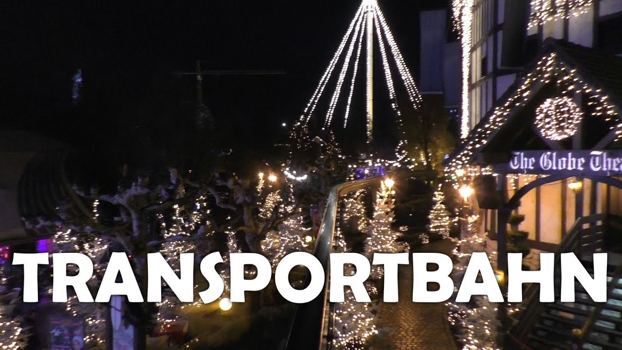 Monorail Winter Nacht Onride - 25.11.2017 im EUROPA PARK