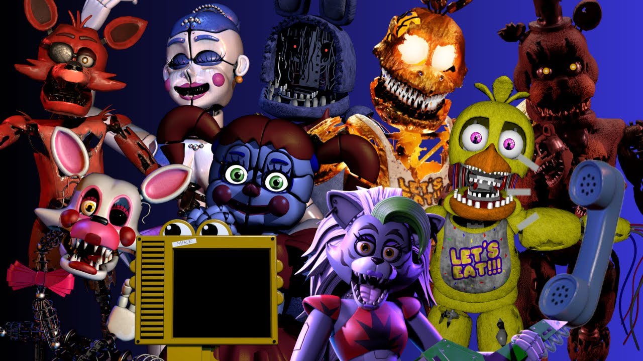 Random FNAF Characters Sing Poison (Ai Cover)