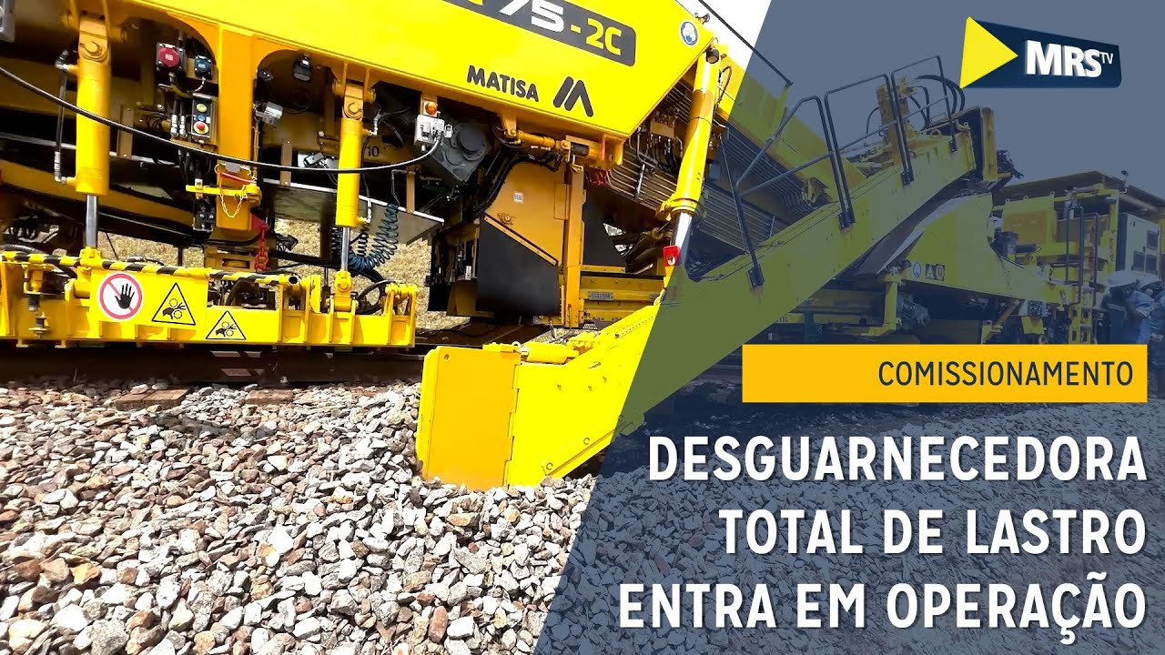 Desguarnecedora Total de Lastro da MRS entra em operação