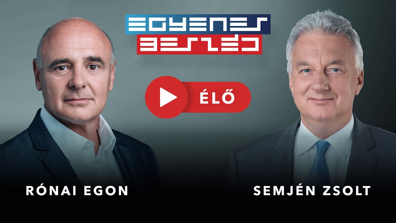 Semj&eacute;n Zsolt az Egyenes Besz&eacute;dben: Az ellenem felhozott v&aacute;d nemcsak nem igaz, de lehetetlen is