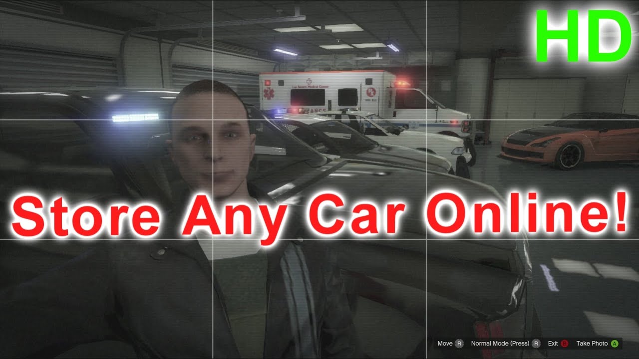 GTA V Online - Store Any Car In Your Garage (Easy Guide) HD