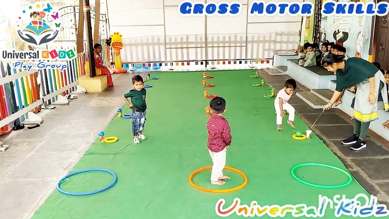 Play Group # Gross Motor Skills # UNIVERSAL KIDZ Day Care & Pre - School @ Choutuppal