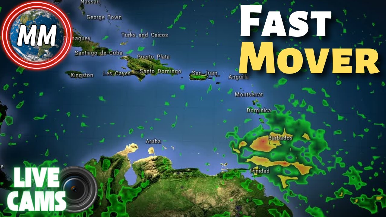 Wet System Moves Through | A Recap Of The Hurricane Season | Now with LIVE Caribbean Cameras