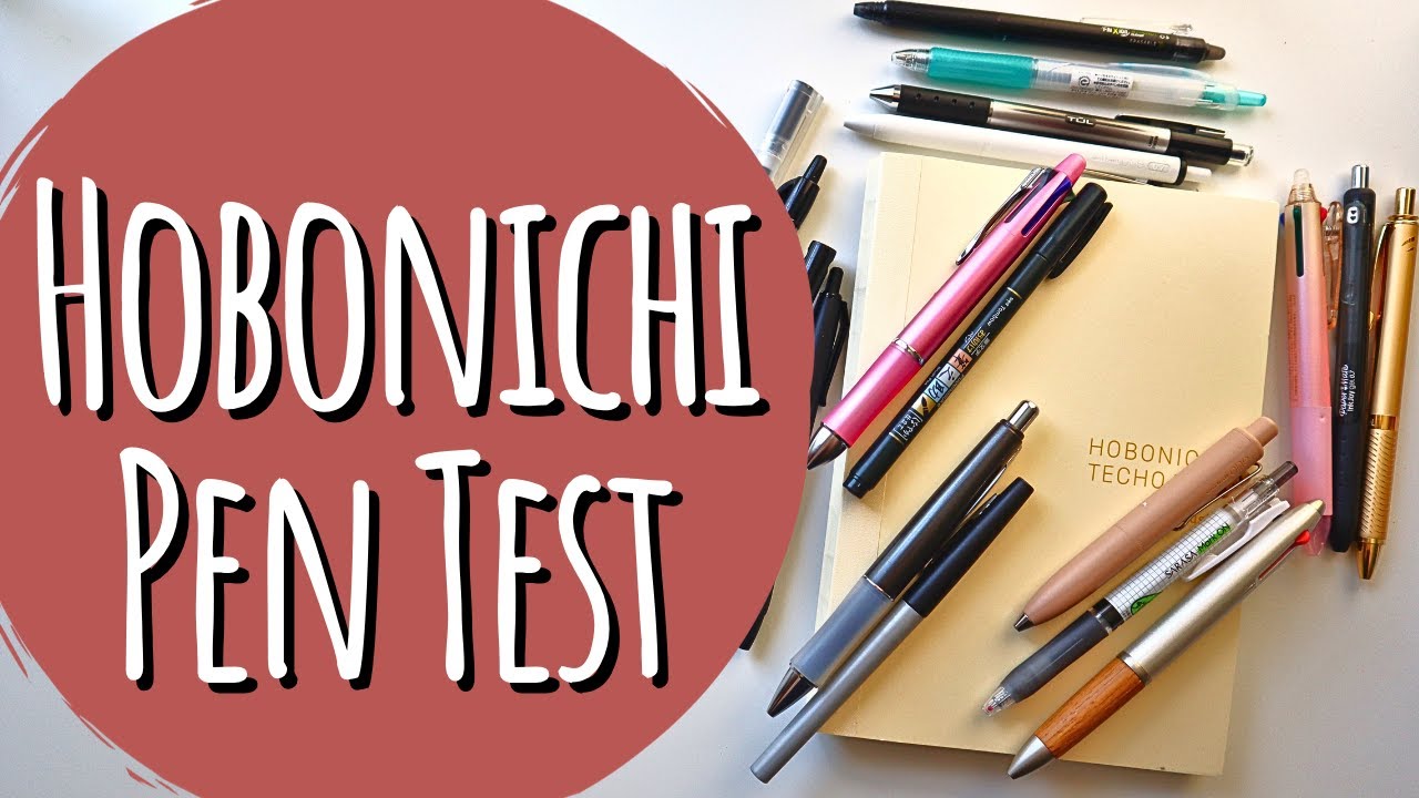 Hobonichi Cousin Pen Test: Which Pens Are The Best?