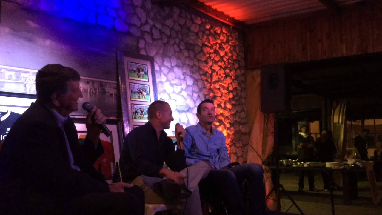 Joost van der Westhuizen kuier op Langebaan