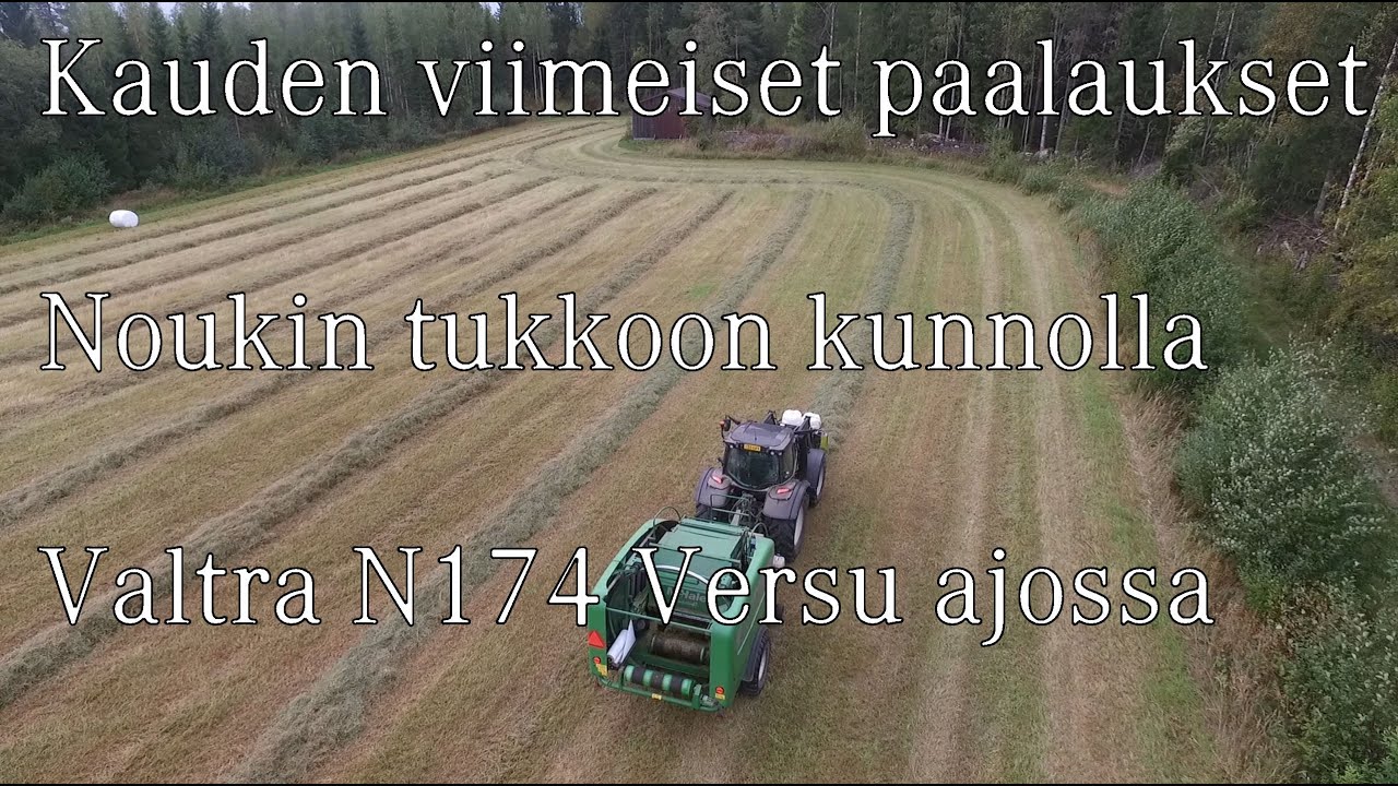 Vaikeat viimeiset paalaukset tälle kaudelle