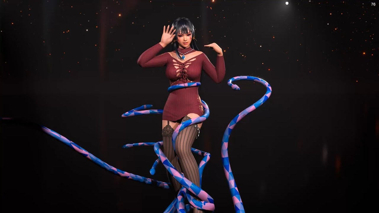 Tentacle monster takes stage