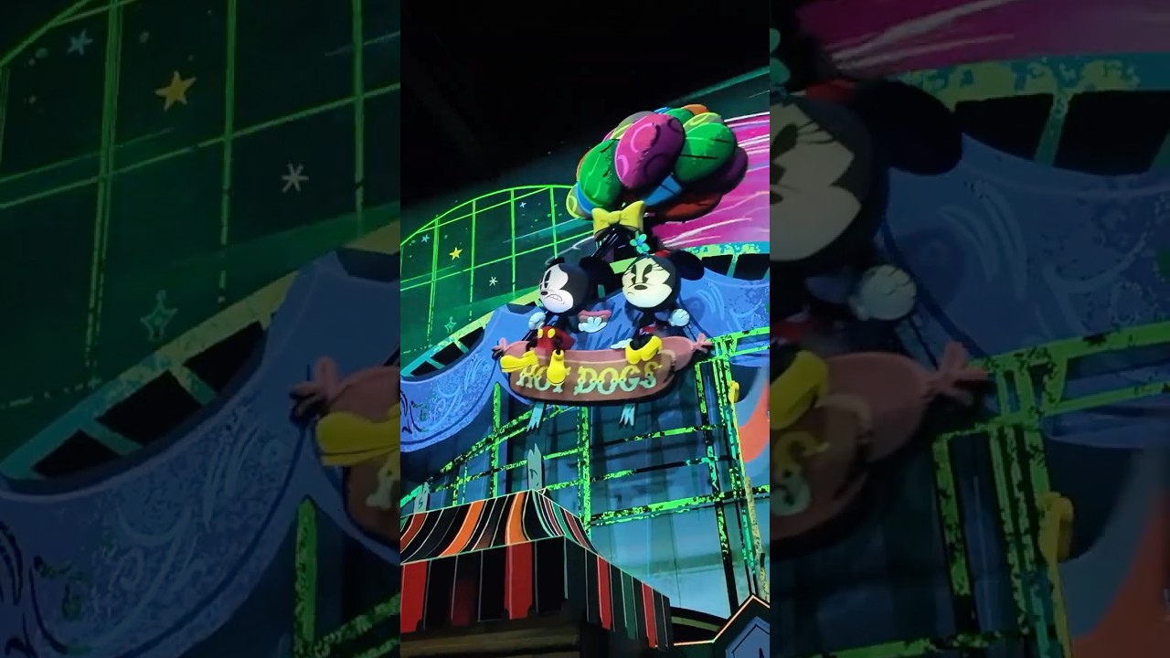 ✨ Mickey & Minnie’s Runaway Railway Ride POV | Disney Hollywood Studios 🎢✨