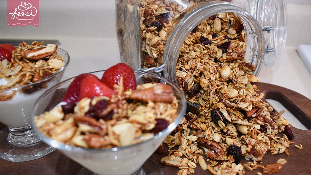GRANOLA EN SARTÉN | Crujiente y deliciosa | Fersi Postres