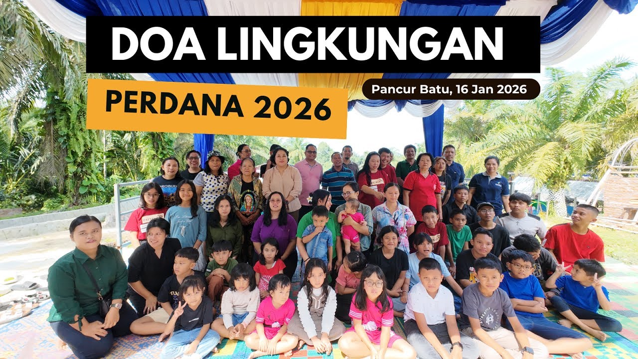 Doa Lingkungan Santo Paulus Stasi Simpang Selayang Medan Buka Tahun 2026