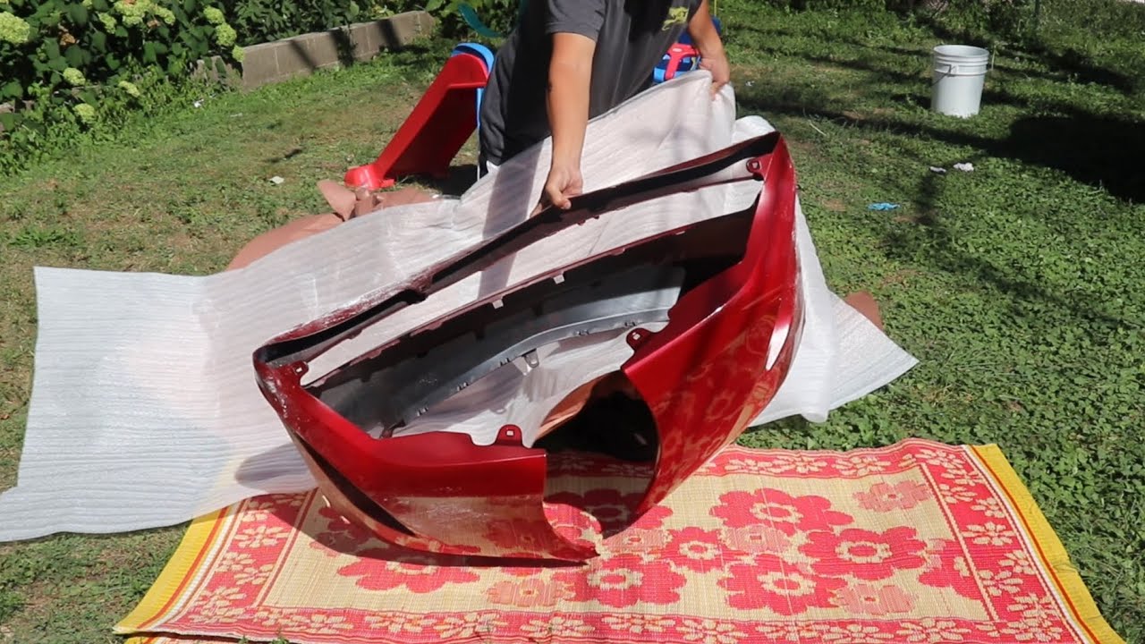 Amazon / eBay BMI folded bumper painted to match