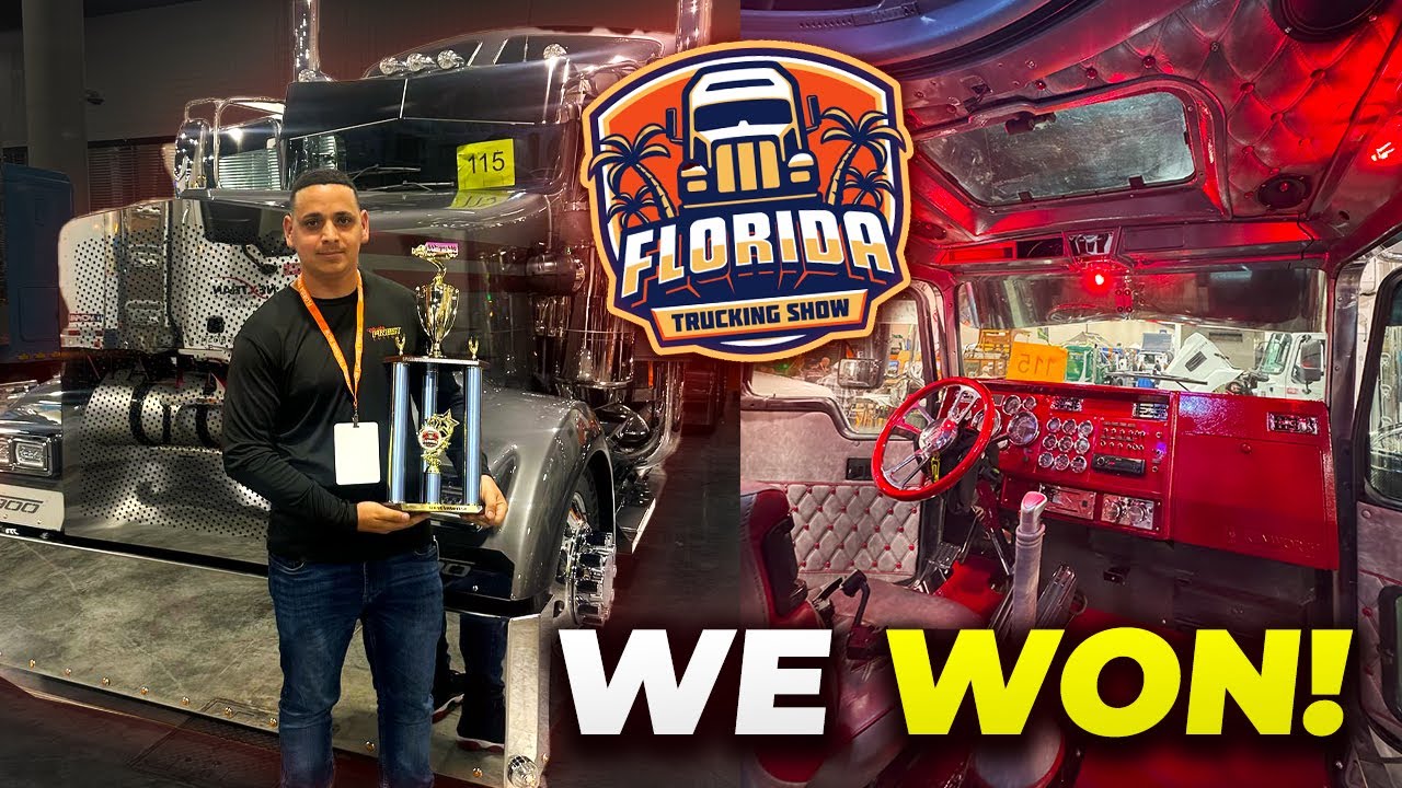 Best Interior Award at Florida Trucking Show 2025! Fully Custom Build REVEAL! 2000 Kenworth w900l 🔥