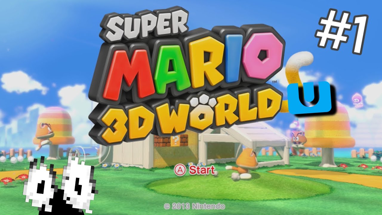 Welcome to A World of Cats! | Super Mario 3D World (Wii U) #1