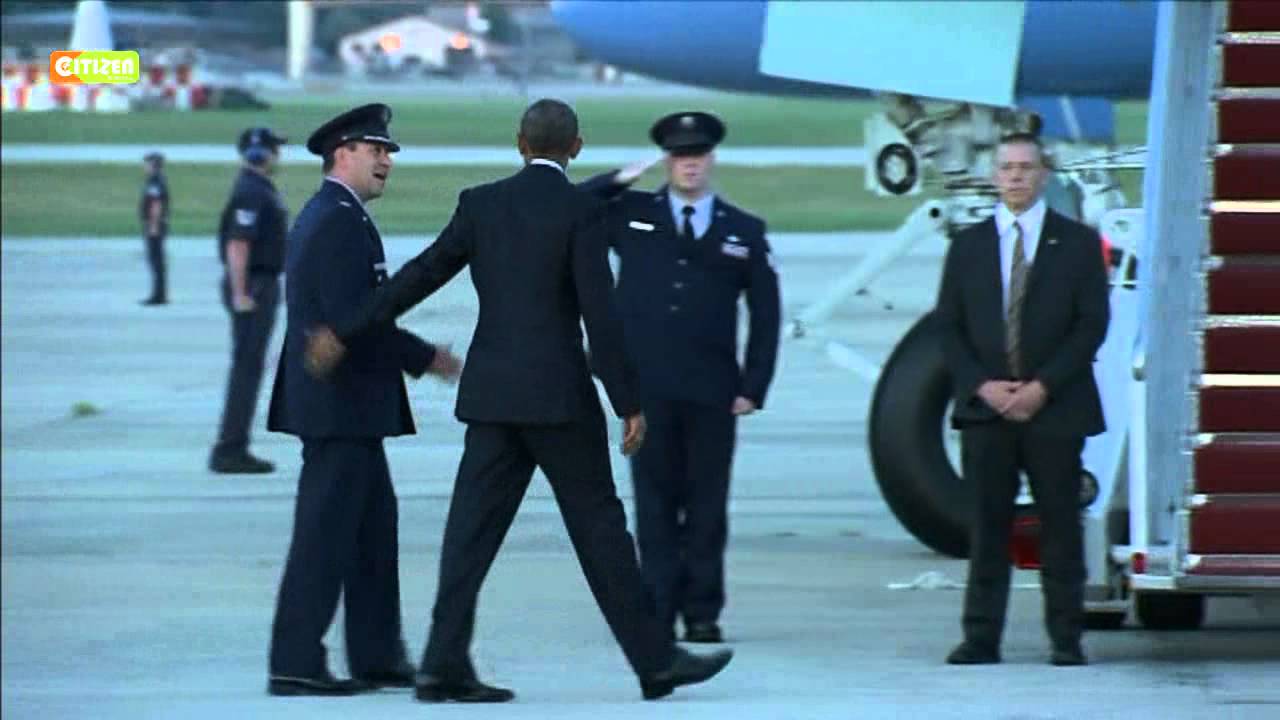 Obama Leaves US For Kenya