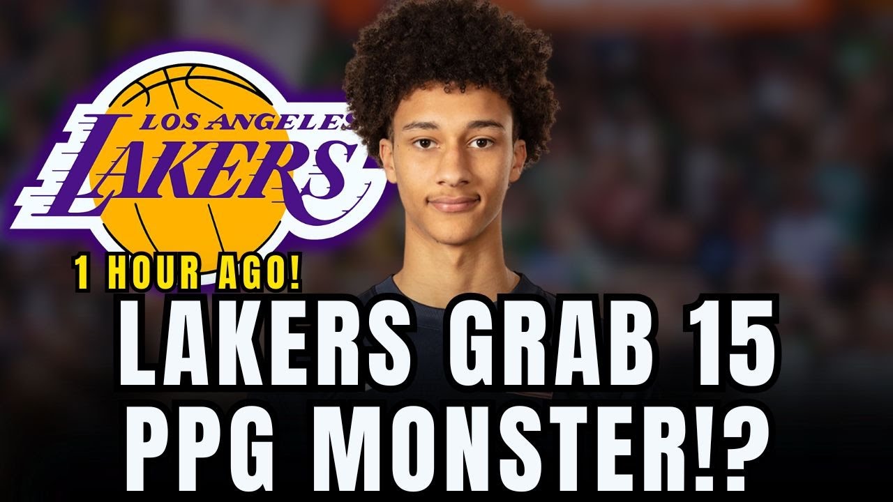 🚨LAKERS BOMBSHELL! LAKERS LOCK IN GIANT averaging 15 PER GAME, Young STAR comes to SAVE the offense?