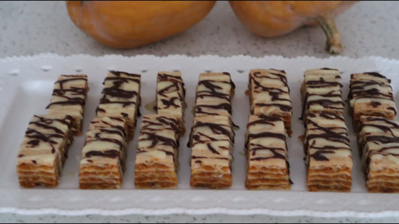 Oblanda sa bundevom- Pumpkin cakes