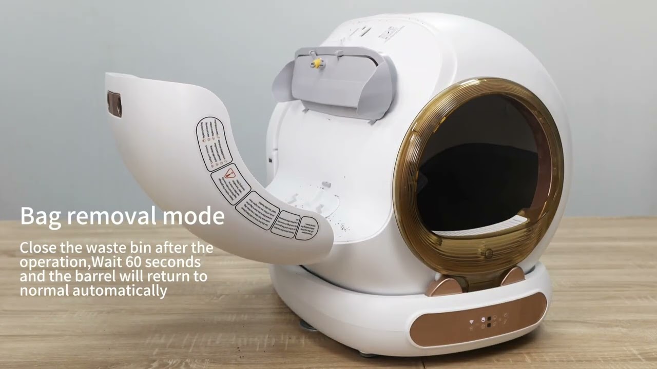 Smart cat litter box