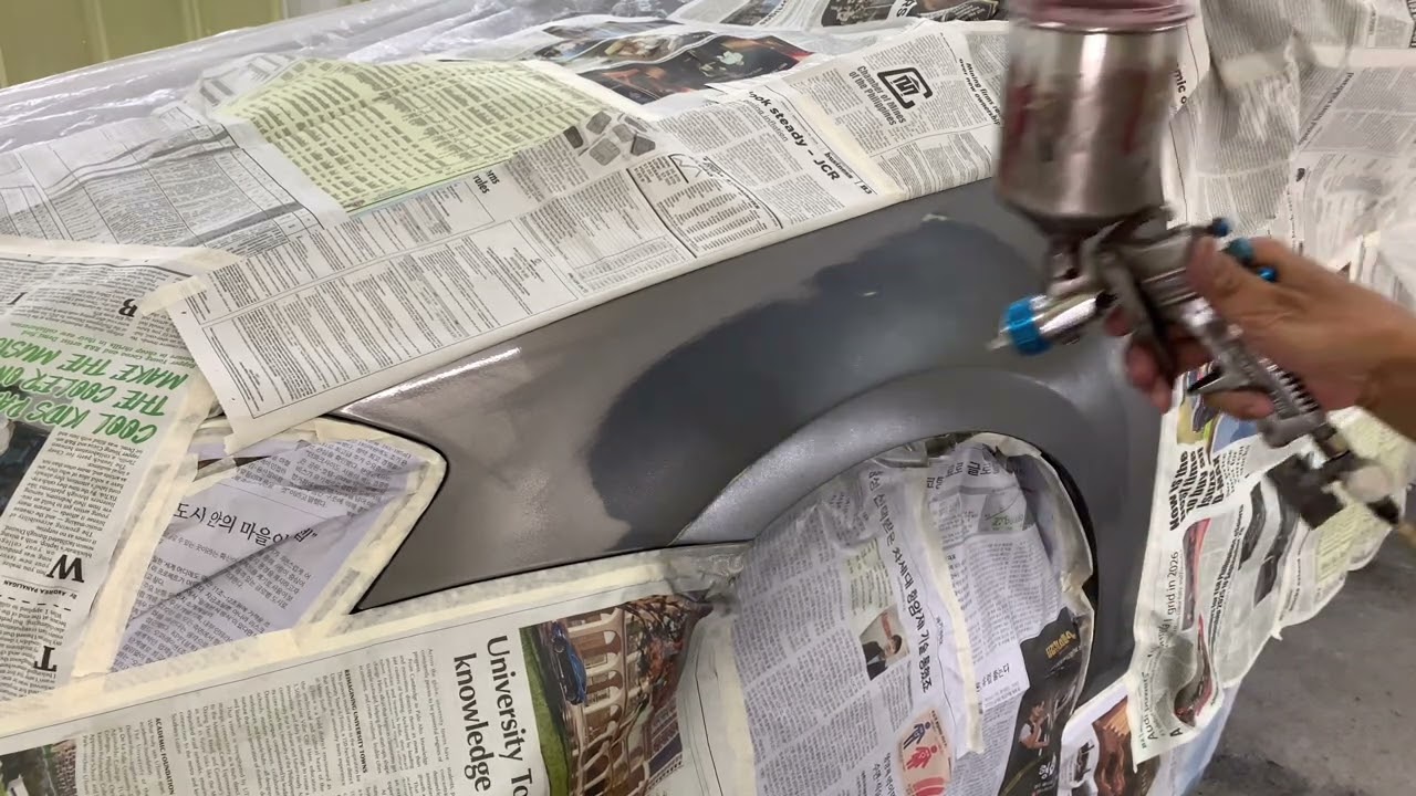 DIY  dent repair and paint.