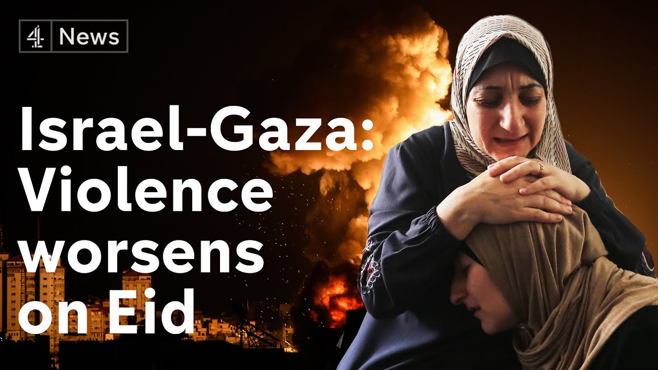 Israel-Gaza: Rocket fire and air strikes continue on first day of Muslim festival Eid al-Fitr