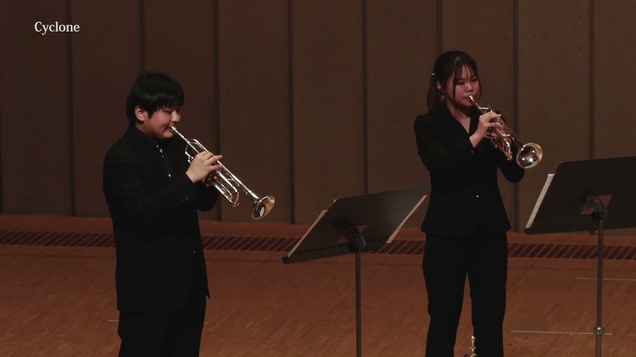 E.Morales(1966-)：Cyclone 東京音楽大学トランペットアンサンブル演奏会