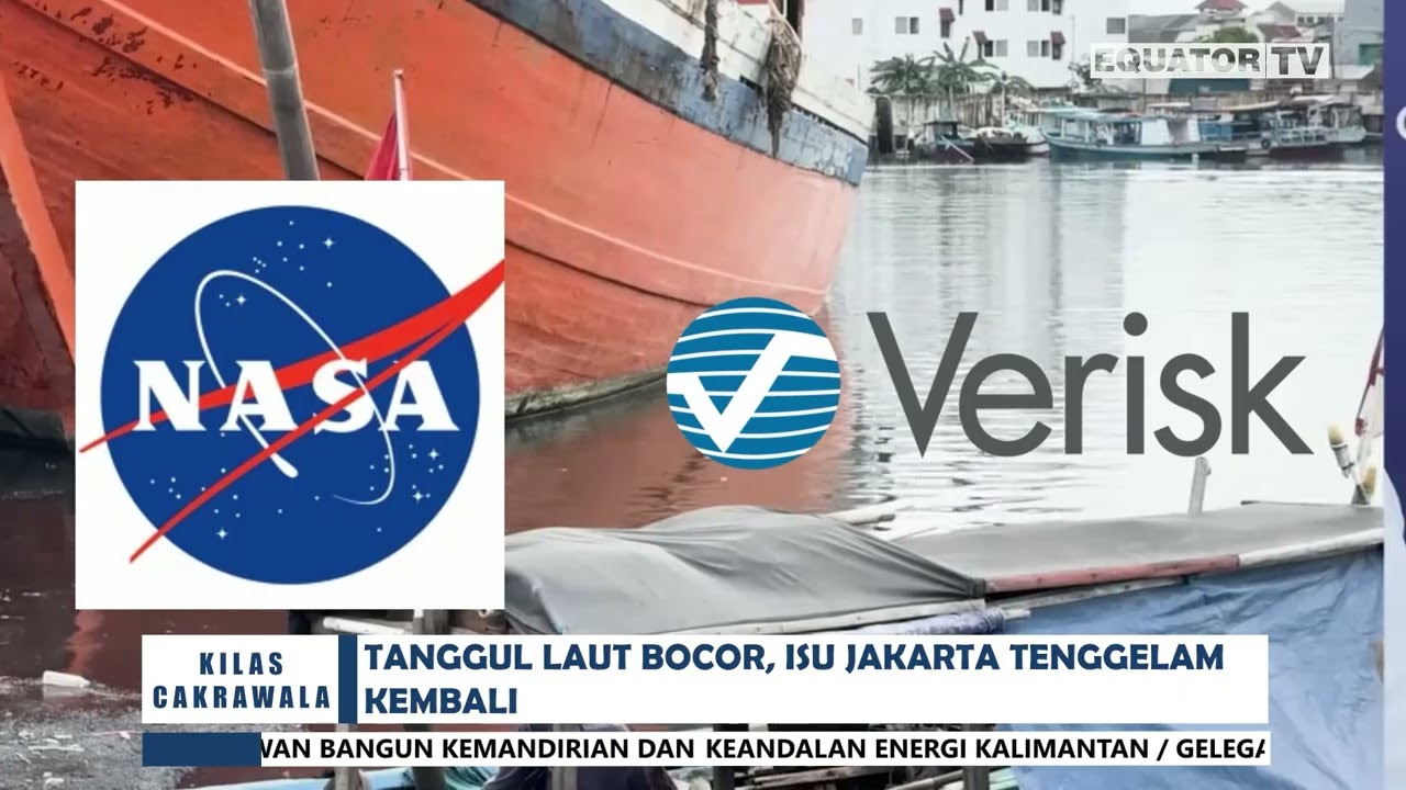 Tanggul Laut Bocor, Isu Jakarta Tenggelam Kembali