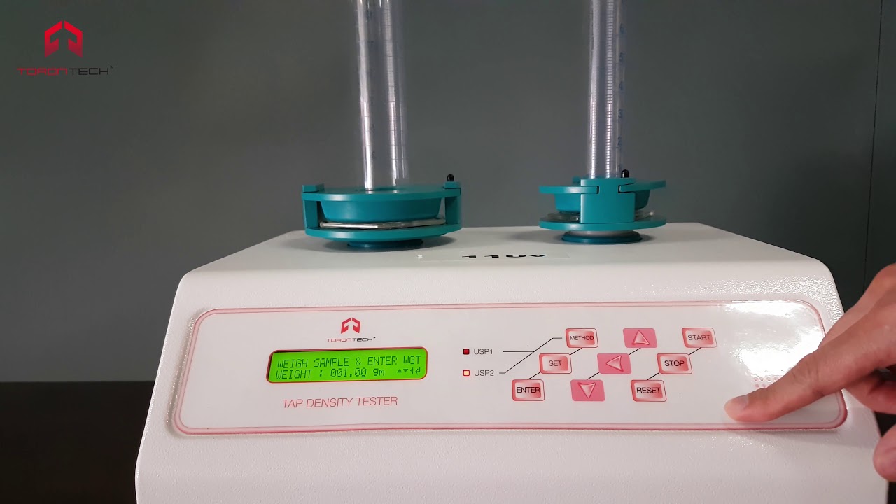 Tap Density Tester