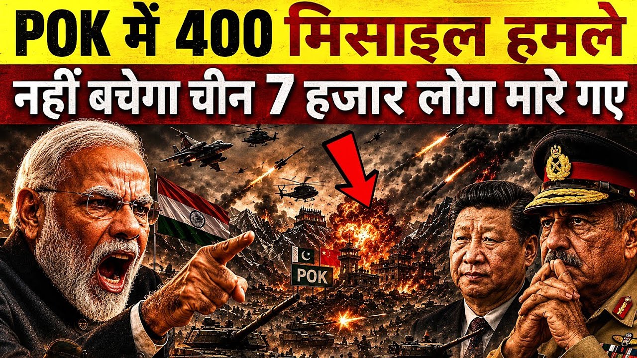 Shocking Report: China's Hidden Operation in PoK Revealed | India Issues Strong Warning