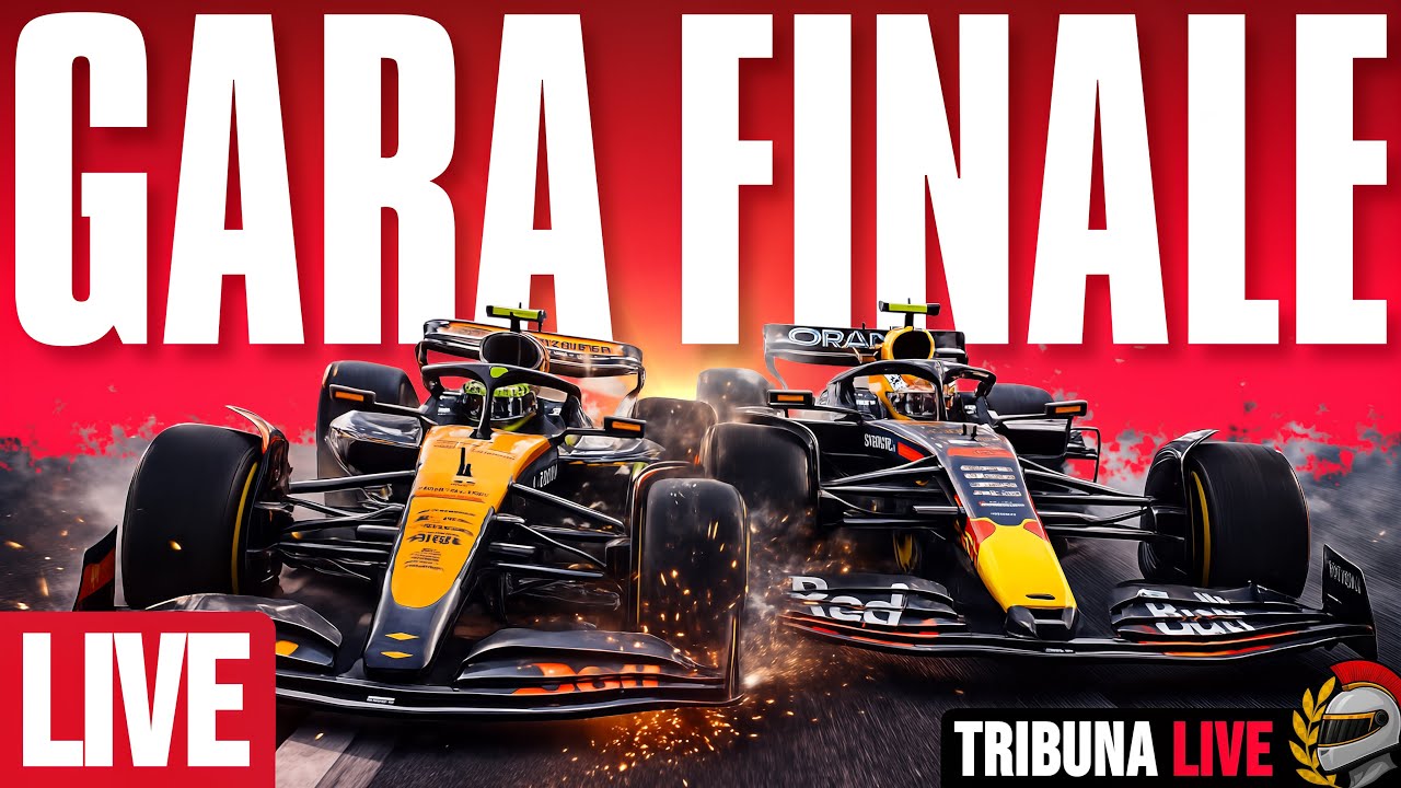 🔴LIVE GARA F1 ABU DHABI🔥OGGI SI SCRIVE LA STORIA! LOTTA SENZA ESCLUSIONE DI COLPI💥