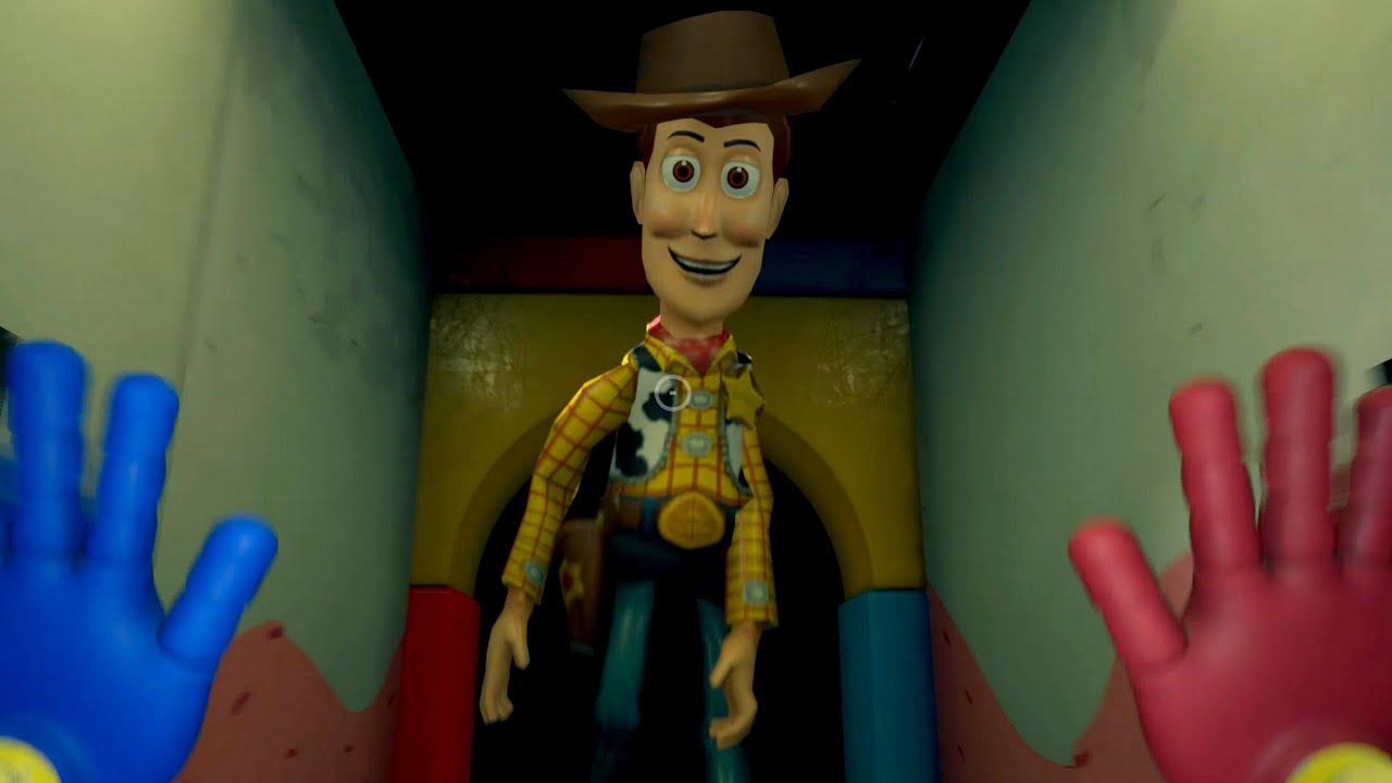 Poppy Playtime Chapter 1 [But Huggy Wuggy is woody] - Poppy Playtime Mod (Toy Story)