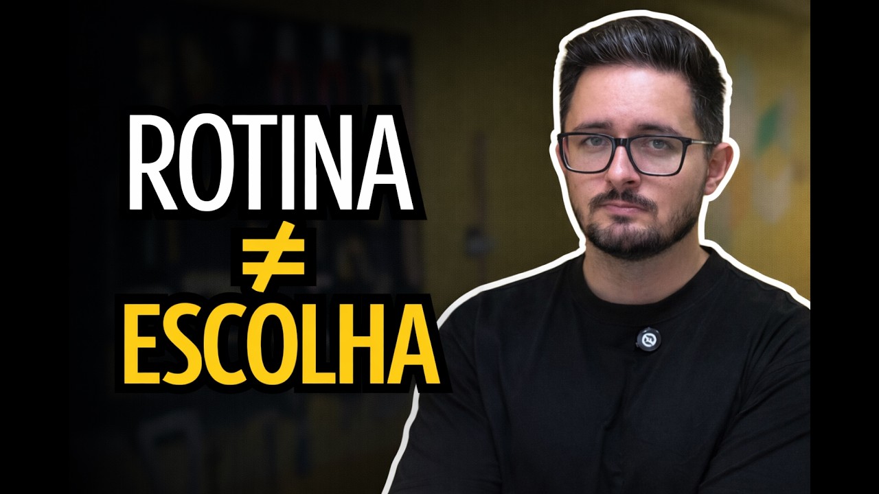Você ESCOLHEU sua vida ou apenas REAGIU às circunstâncias?