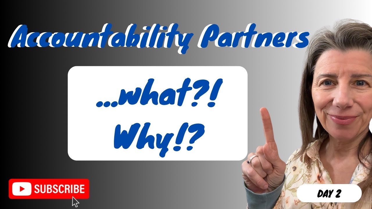 Accountability really can change your behavior!