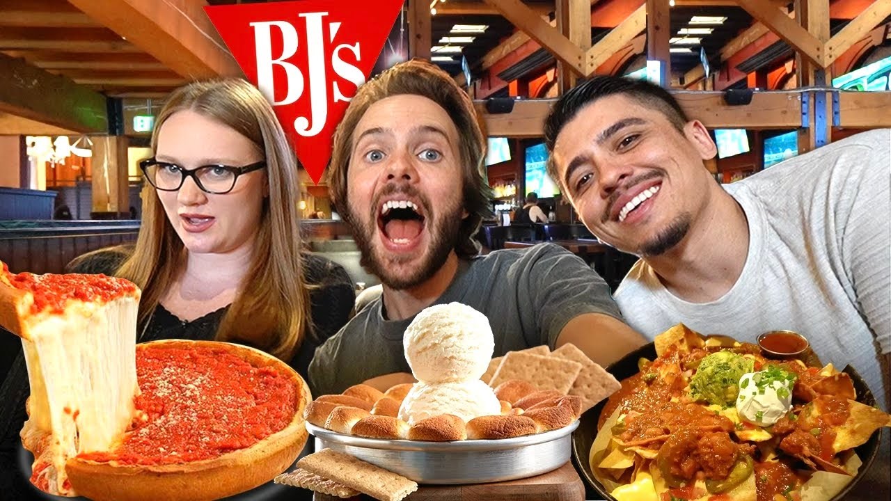 Tasting BJ&rsquo;S RESTAURANT For The First Time!!! The ENTIRE Menu!