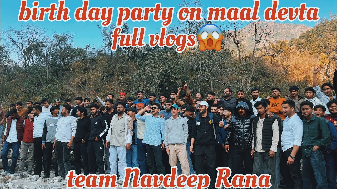 DAVadyakash Navdeep rana|birthday party||full  vlogs🫵🏻😱#youtuber #yt #youtubeindia #party #व्लोगस्मे