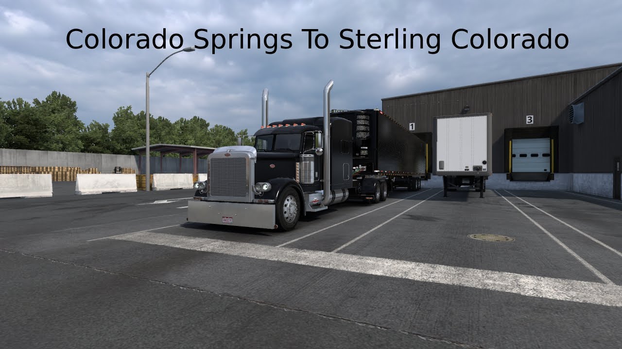 Colorado Springs To Sterling Colorado - American Truck Simulator