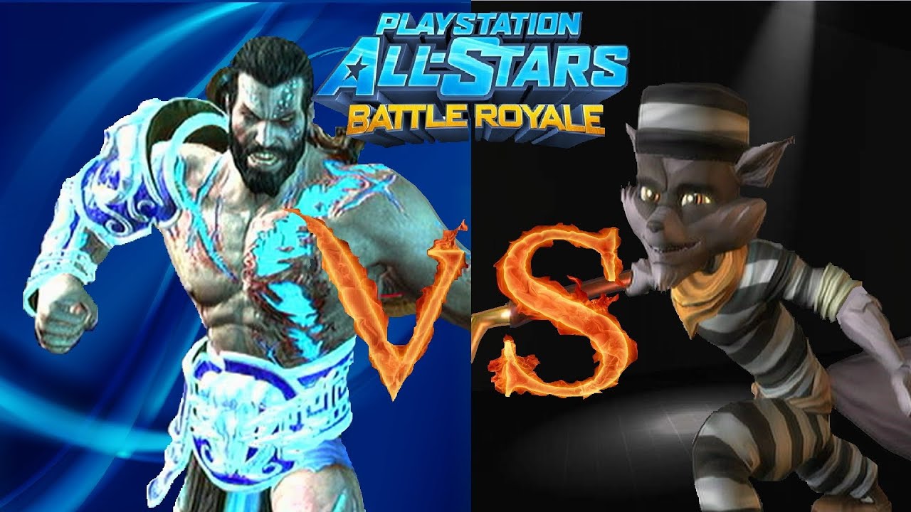 Playstation All Stars Battle Royale: bluedeepdive vs XtremeGene786 (Commentary) (PS3)