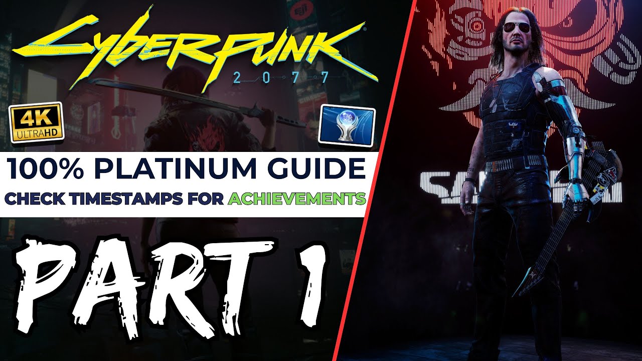 Welcome to Night City | Cyberpunk 2077 100% Platinum Walkthrough Part 1
