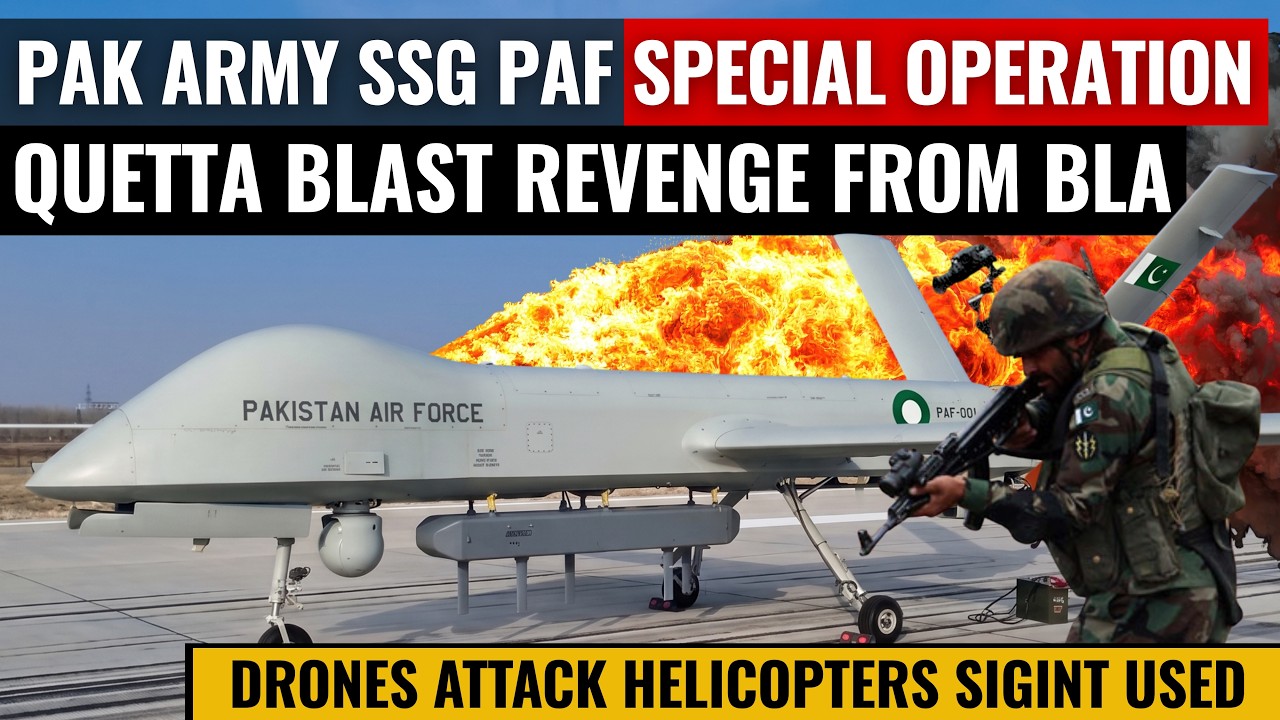 Pakistan Army SSG PAF Special Operation | Revenge of Quetta Attack from BLA | Defence Outpost
