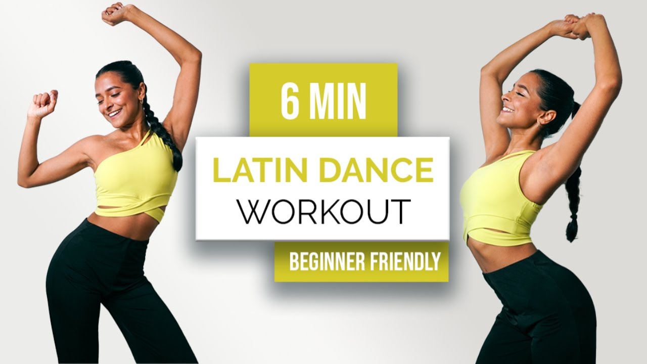 6 МИН Latin Dance ДОМА — Жиросжигание (Без прыжков + Для новичков) 🔥